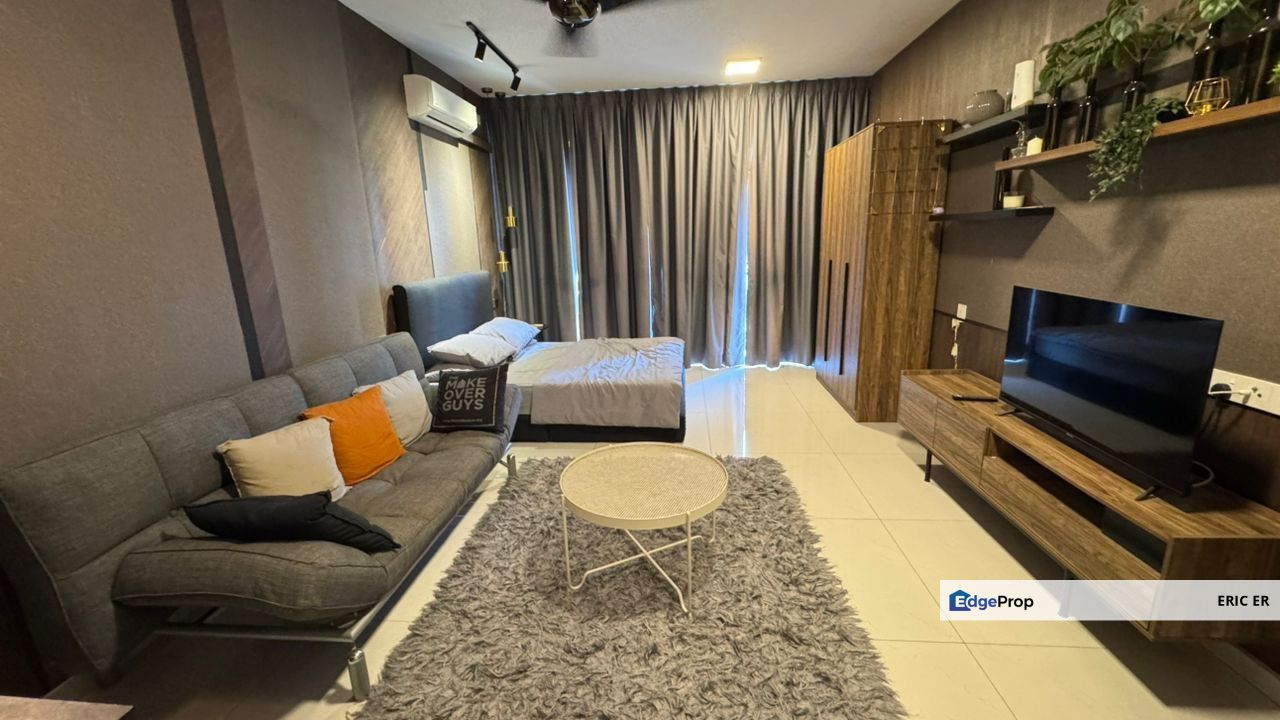 Country Garden Central Park, Tampoi. Studio House For Sale (Nice Condition+Fully Furnished), Johor, Johor Bahru