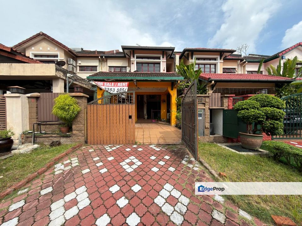 TERRACE DOUBLE STOREY JALAN ADANG, BUKIT JELUTONG, U8 SHAH ALAM SELANGOR, Selangor, Bukit Jelutong