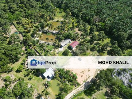 Kampung Kapal Lenggeng Seremban| Tanah Pertanian 3.25 Ekar Freehold | 🌳 DUSUN DURIAN + KOLAM IKAN + ANAK SUNGAI 🐟, Negeri Sembilan, Lenggeng