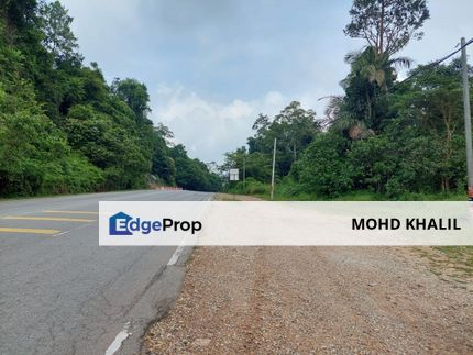 Maran, Pahang  9.05 ekar Land 🔥 Status Bangunan  Tepi Highway + Berhampiran Stesen ECRL 🚉, Pahang, Maran Mengkarak