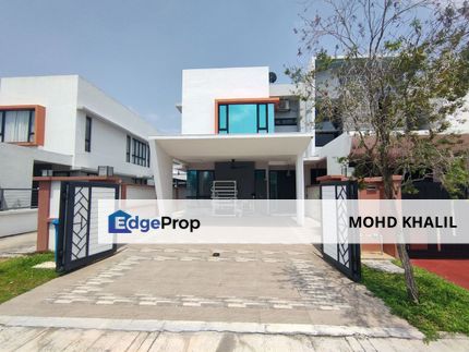 Seksyen U12, Shah Alam  End Lot Fully Renovated Double Storey  With Furniture + Gated & Guarded 🏡✨, Selangor, Shah Alam
