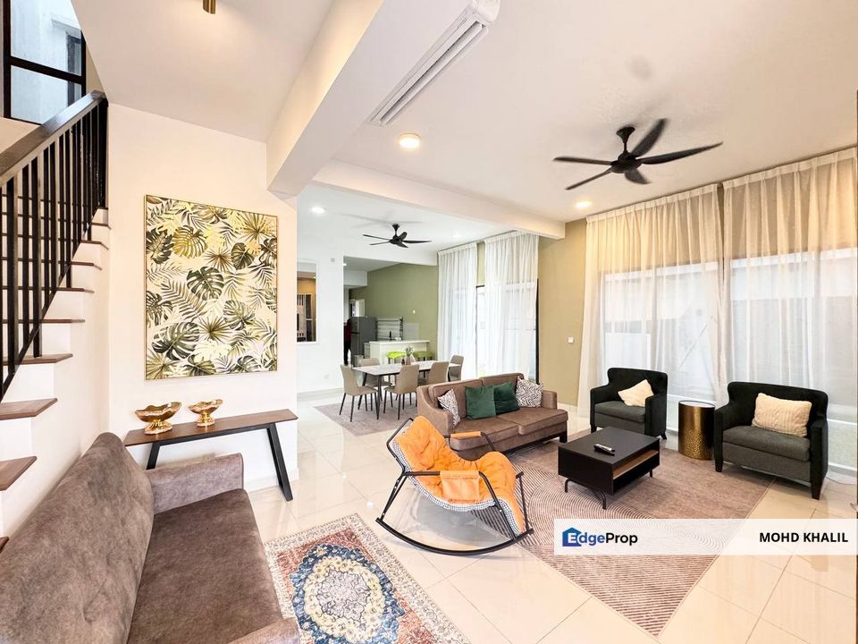 Jovita Gamuda Gardens, Rawang  Double Storey Semi-D  FULLY FURNISHED + FACING PLAYGROUND, Selangor, Sungai Buloh