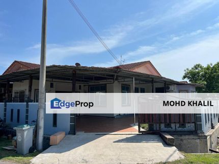 Taman Serkam Ria Merlimau | Single Storey Terrace | CORNER LOT FREEHOLD + POOL 🏊‍♂️, Melaka, Jasin