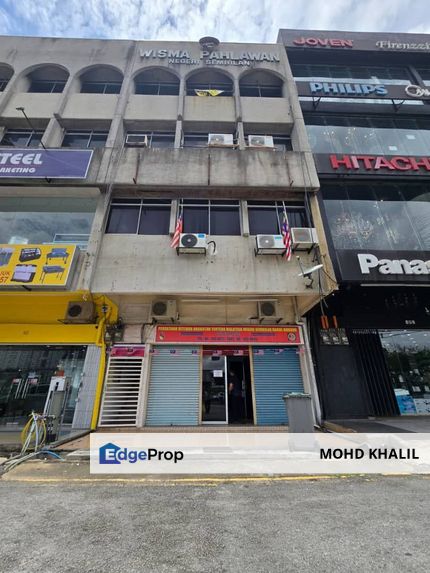 Rahang, Seremban | 4-Storey Wisma Building | Facing Main Road & Near Komuter 🚆🏢, Negeri Sembilan, Seremban