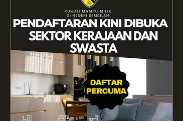 PENDAFTARAN RUMAH MAMPU MILIK NEGERI SEMBILAN KINI DIBUKA 2025/2026