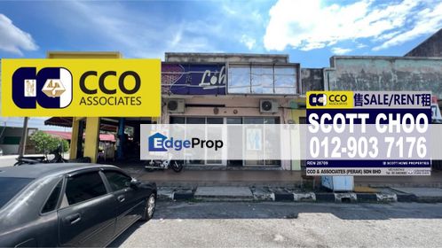 Pengkalan Pegoh Aman- Ipoh, Shop for Sale High ROI, good for Investment, Perak, Ipoh