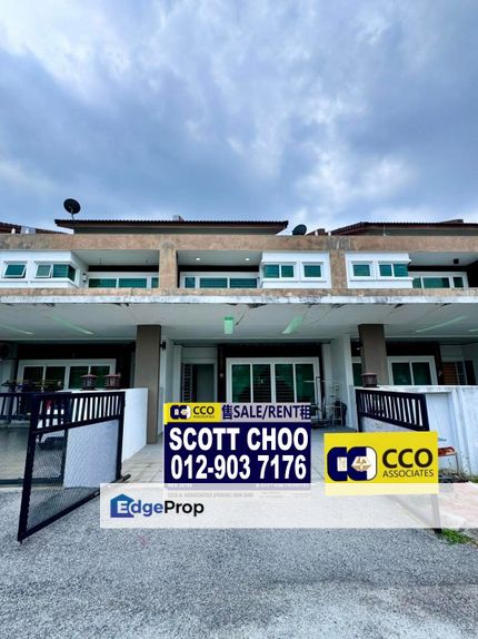 Botani Seri Beringgin, Beatiful Condition Double House For Sale, Facing field, Perak, Ipoh