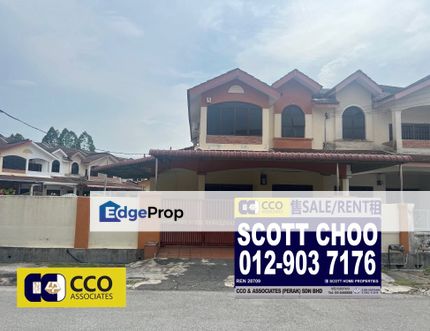 Pengkalan Timur, Corner House For Sale Nice Condition, Perak, Ipoh
