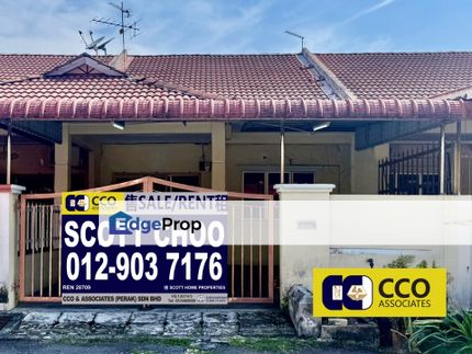 Meru Ipoh, Freehold Single Storey House For Sale, Perak, Kinta