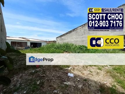 Bercham Industry Land For Sale, Perak, Ipoh