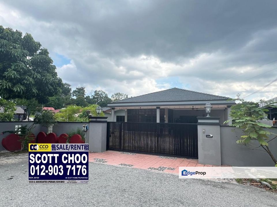 Jalan Tambun Ipoh Bungalow Corner For sale, Suitable for Airbnb , Fully renovated, huge Space, Perak, Kinta