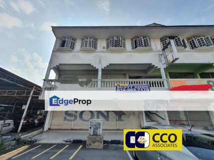 Jalan Bendahara Ipoh Town 3 Storey End Lot , 3 Storey Facing Main Road, Perak, Ipoh