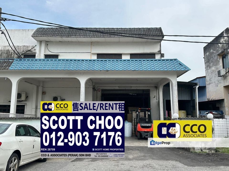 Menglembu Ipoh Factory SemiD for Sale, Perak, Ipoh