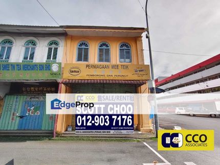 Ipoh Old Town End Lot Shop For Sale, Perak, Ipoh
