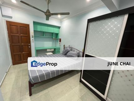 Taman Mastiara Jalan Ipoh Kuala Lumpur, 2 Storey House 2nd Master Room for Rent, Fully Furnished With Private Bathroom Near MRT &  KL City Centre, Kuala Lumpur, Jalan Ipoh