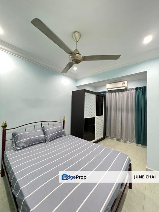Taman Mastiara Jalan Ipoh Kuala Lumpur, 2 Storey House 2nd Master Room for Rent, Fully Furnished With Private Bathroom Near MRT & KL City Centre, Kuala Lumpur, Jalan Ipoh