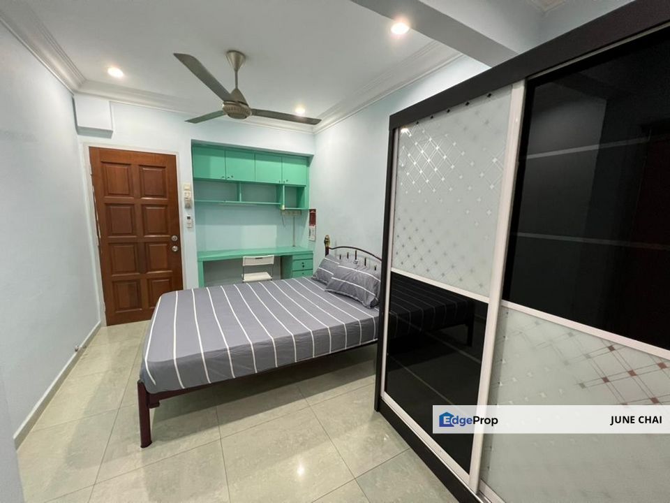 Taman Mastiara Jalan Ipoh Kuala Lumpur, 2 Storey House 2nd Master Room for Rent, Fully Furnished With Private Bathroom Near MRT & KL City Centre, Kuala Lumpur, Jalan Ipoh