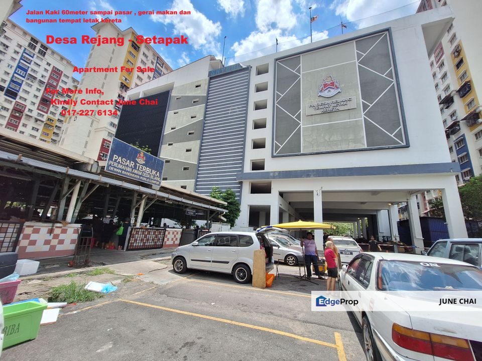 Desa Rejang,Desa Setapak,Kuala Lumpur Low Cost Apartment Easy To Own With Low Downpayment And Near MRT, Kuala Lumpur, Setapak