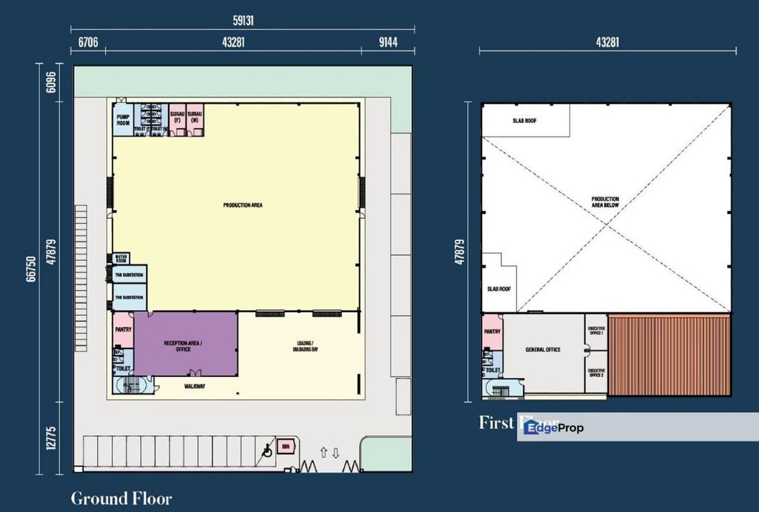 1.5 Story Detached Factory, Johor, Skudai