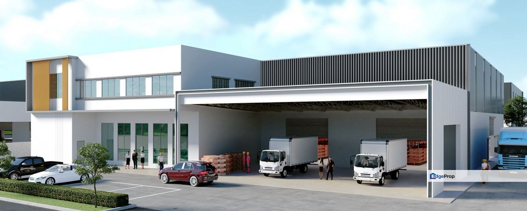 1.5 Story Detached Factory, Johor, Skudai