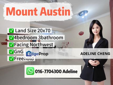 Mount Austin, Mutiara Emas 3/x Double Storey, Johor, Johor Bahru