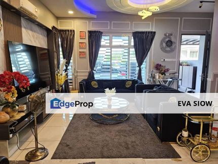 Taman Nusa Sentral Three Storey Cluster Unblock View, Johor, 