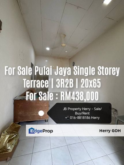 Pulai Jaya Single Storey Terrace | 3R2B | 20x65 SKUDAI KANGKAR PULAI, Johor, Johor Bahru