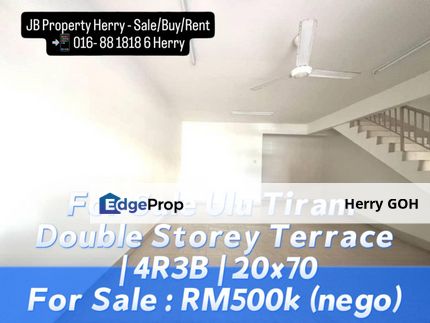 Ulu Tiram Double Storey Terrace 20x70, Johor, Ulu Tiram
