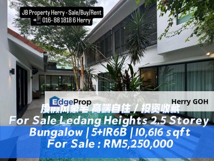 Ledang Heights 2.5 Storey Bungalow | 5+1R6B | 10,616 Iskandar Puteri, Johor, Johor Bahru