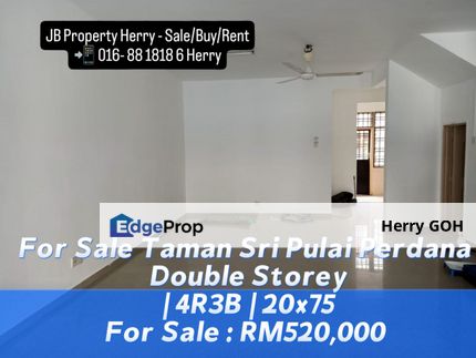 Sri Pulai Perdana Double Storey | 4R3B | 20x75 #Pulai #Skudai #UTM #ImpianEmas #KangkarPulai #BukitIndah #SecondLink, Johor, Skudai