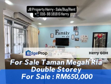 Taman Megah Ria Double Storey  #Masai #PasirGudang #PermasJaya #JohorJaya, Johor, Masai