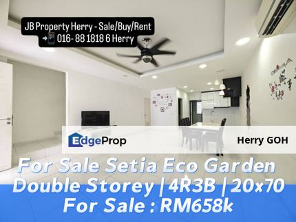 Setia Eco Garden Double Storey | 4R3B | 20x70, Johor, Gelang Patah