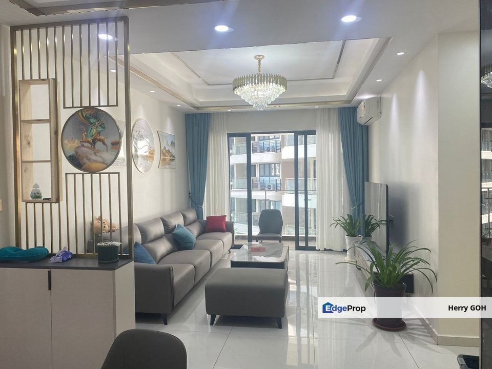 Country Garden Danga Bay Bay Point 1150sqft Fully Furnished 3R3B, Johor, Johor Bahru