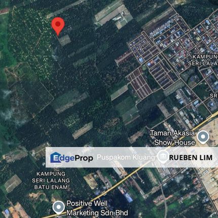 Kluang Jalan Batu Pahat Agricultural Land For Sale, Johor, Kluang