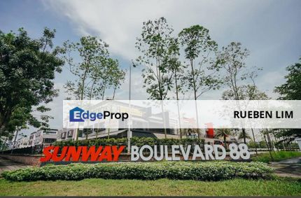 2 Storey Shoplot Sunway Boulevard 88 For Sale – Tenanted, 21’ x 70’, Johor, 