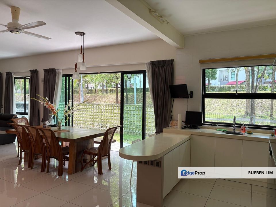 Double Storey Link House East Ledang For Rent – End Lot, Fully Furnished, Johor, Nusajaya