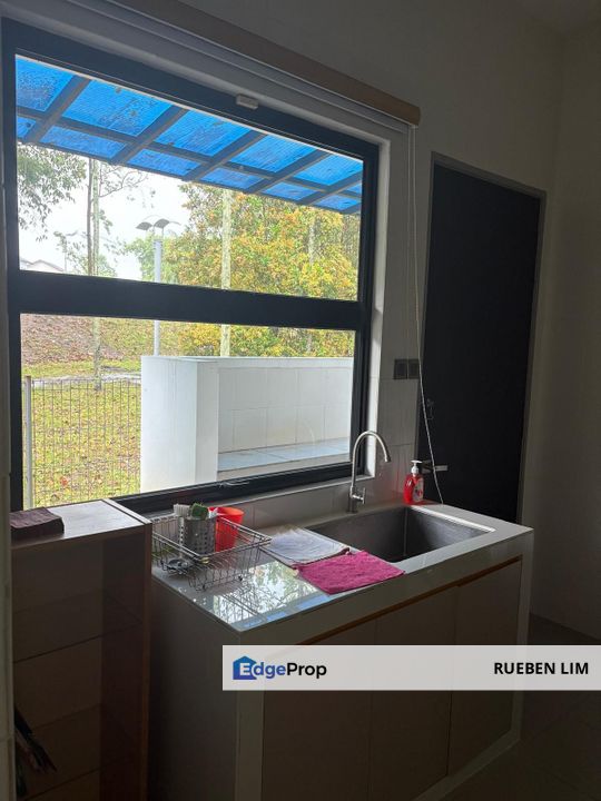 Double Storey Link House East Ledang For Rent – End Lot, Fully Furnished, Johor, Nusajaya