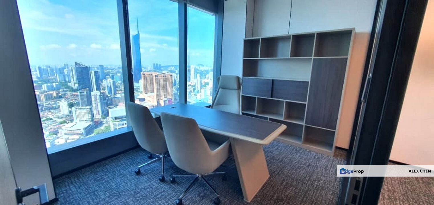 TRX Office for Rent, New Fully Fitted Office at Exchange 106, Kuala Lumpur, KL City