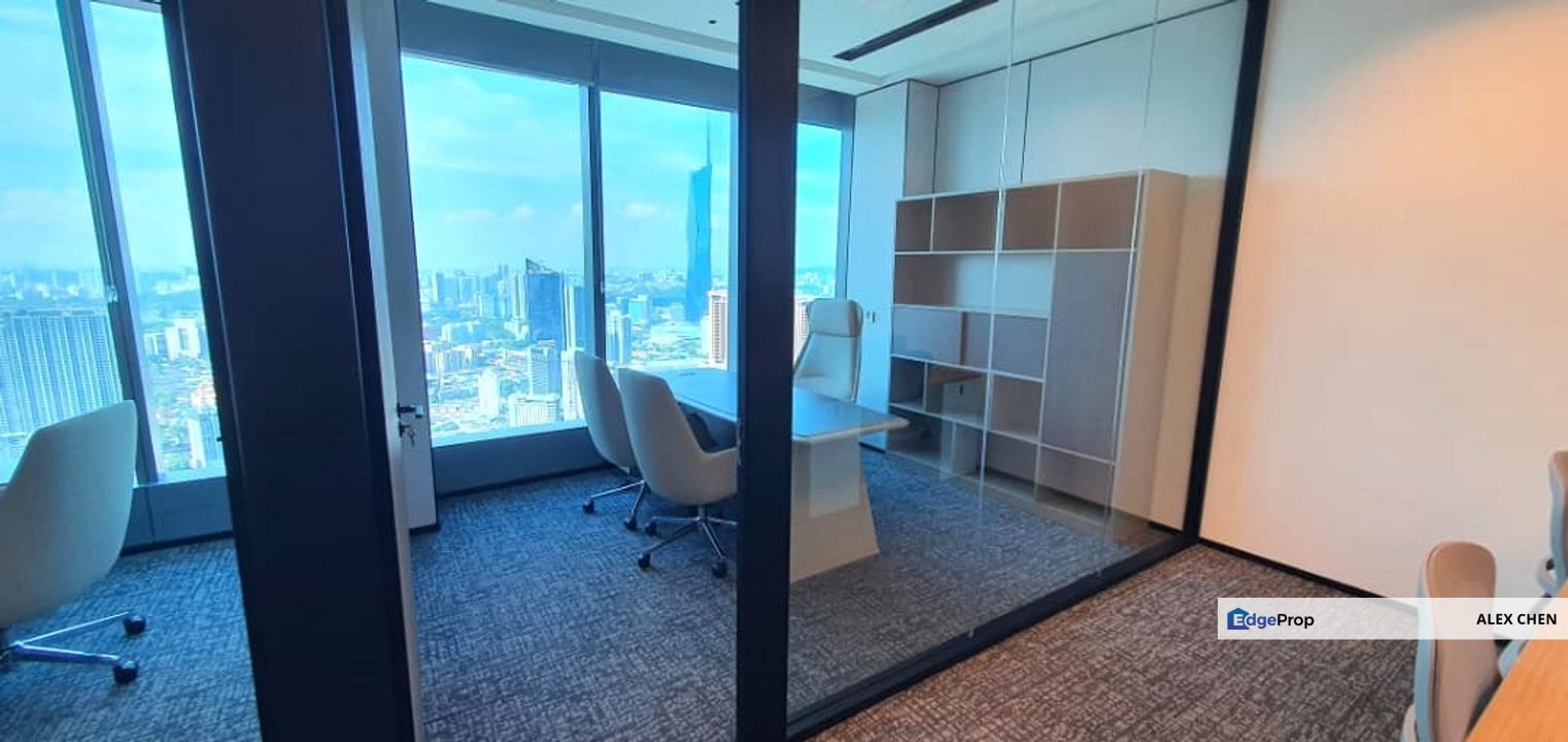 TRX Office for Rent, New Fully Fitted Office at Exchange 106, Kuala Lumpur, KL City
