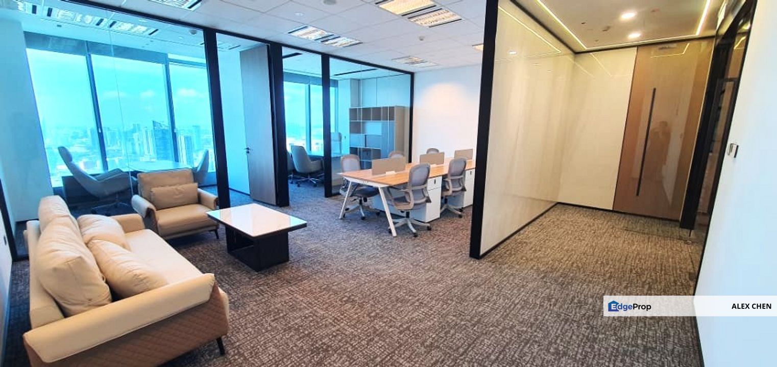 TRX Office for Rent, New Fully Fitted Office at Exchange 106, Kuala Lumpur, KL City