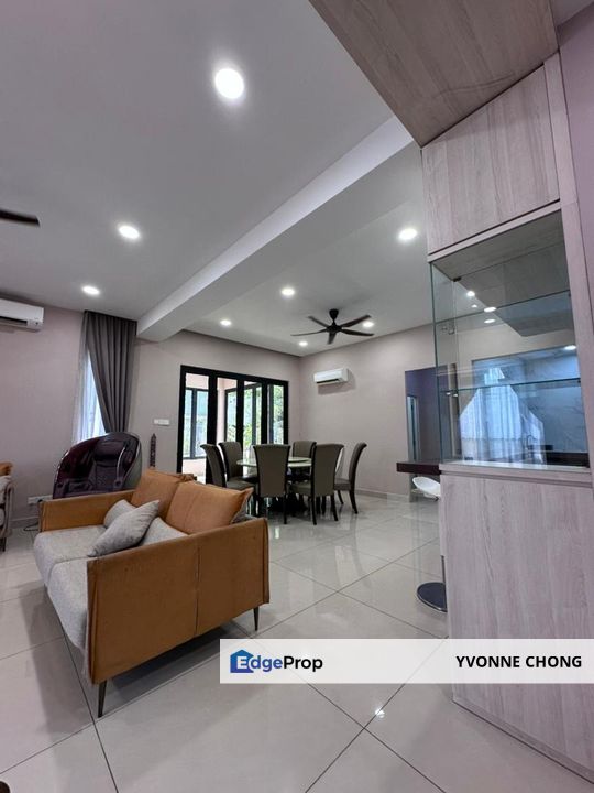 Fully furnished 2 storey semi D house for rent @ Nusa Idaman 7, Johor, Nusajaya