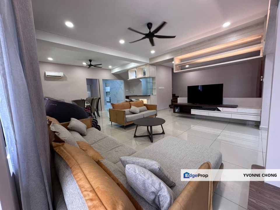 Fully furnished 2 storey semi D house for rent @ Nusa Idaman 7, Johor, Nusajaya