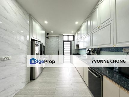 Fully furnished 2 storey superlink house for rent @ Estuari Garden Puteri Harbour , Johor, Nusajaya