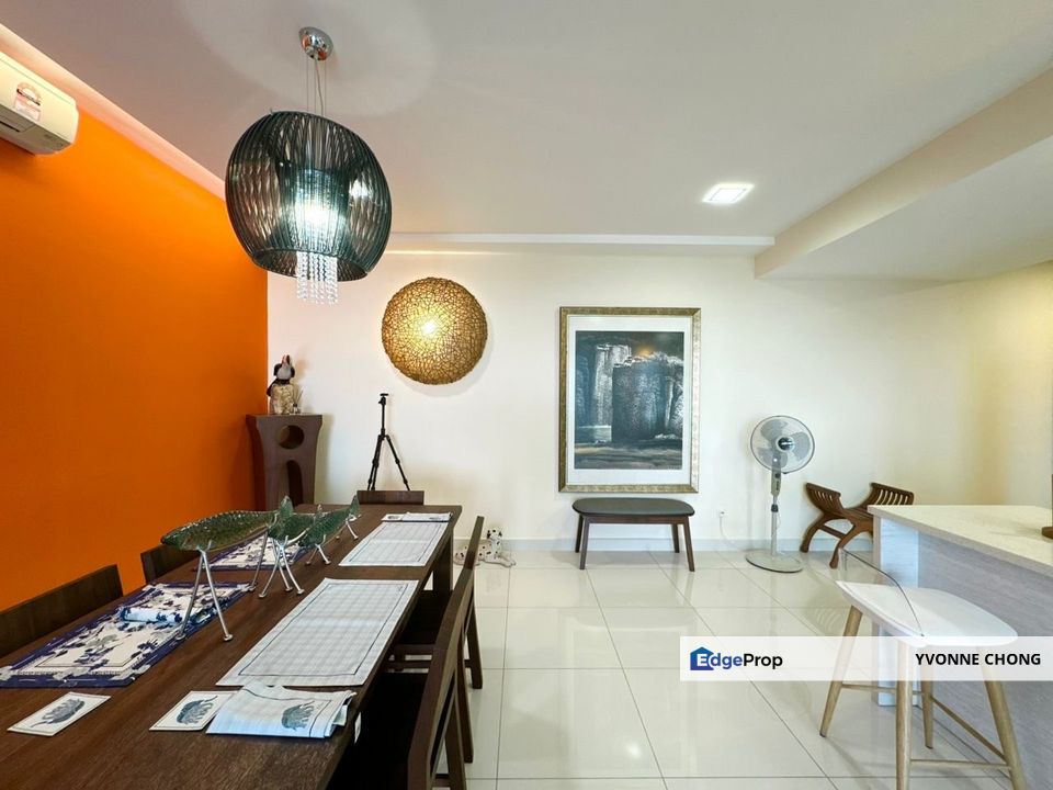 Sea view fully furnished 4 bedrooms for rent @ Teega Residences Puteri Harbour , Johor, Kota Iskandar