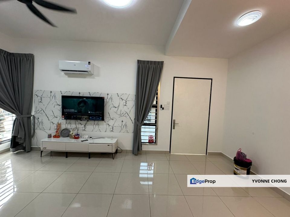 Fully furnished 2 storey cluster house for rent @ Taman Mutiara Maju, Johor, Skudai