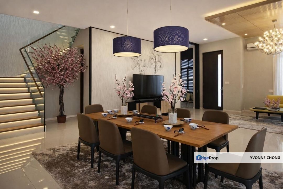 Fully furnished 2 storey semi D house for rent @ Sakura Residence Sunway Medini Iskandar , Johor, 