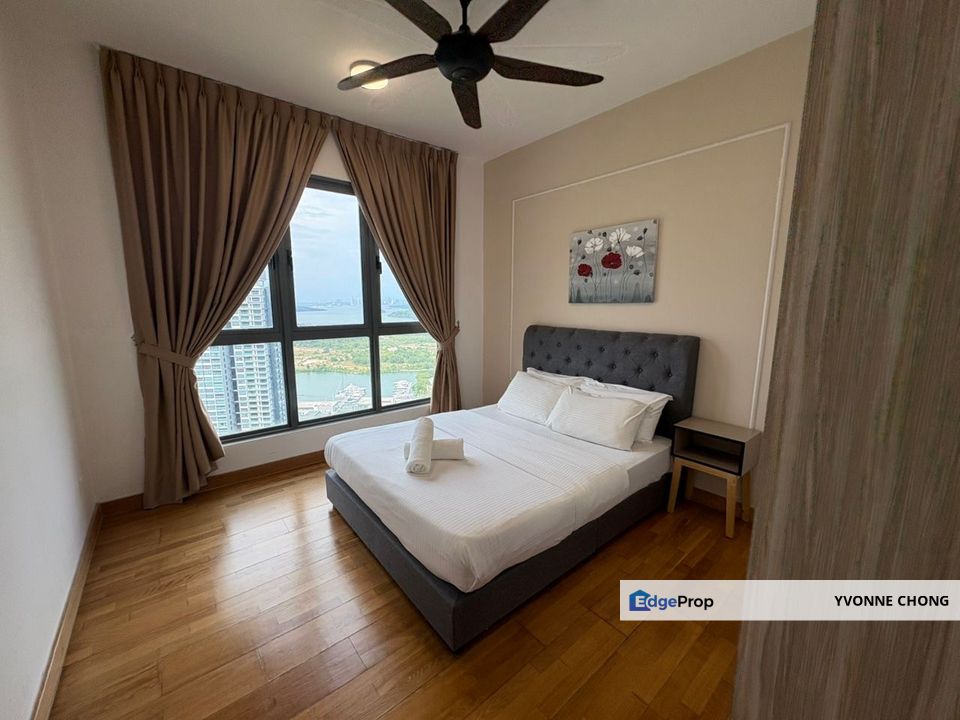 Sea view 4 bedrooms for sale @ Teega Residences Puteri Harbour , Johor, Kota Iskandar