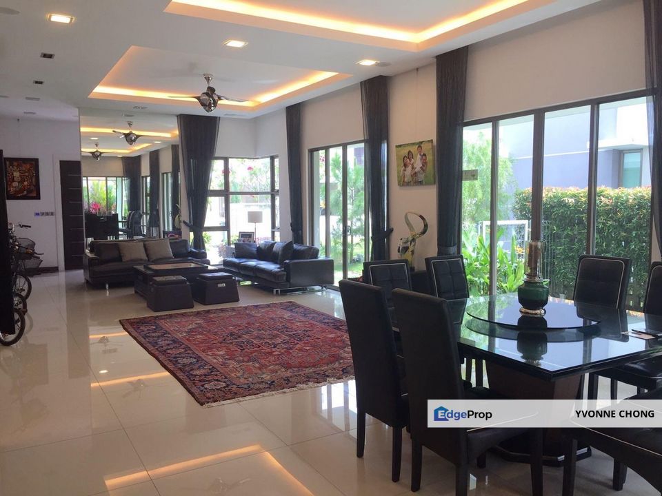 2 storey semi d house for sale @ Twin Villa Tranquility Park , Johor, East Ledang