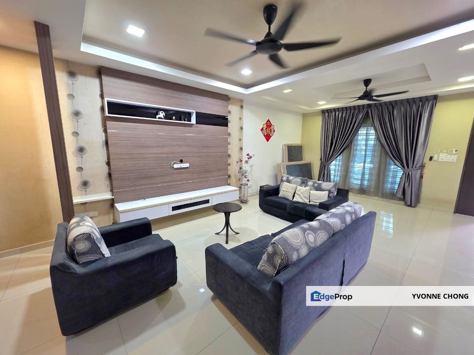 Fully furnished 2 storey terrace house for rent @ Bukit Indah Jalan Indah 29, Johor, Bukit Indah