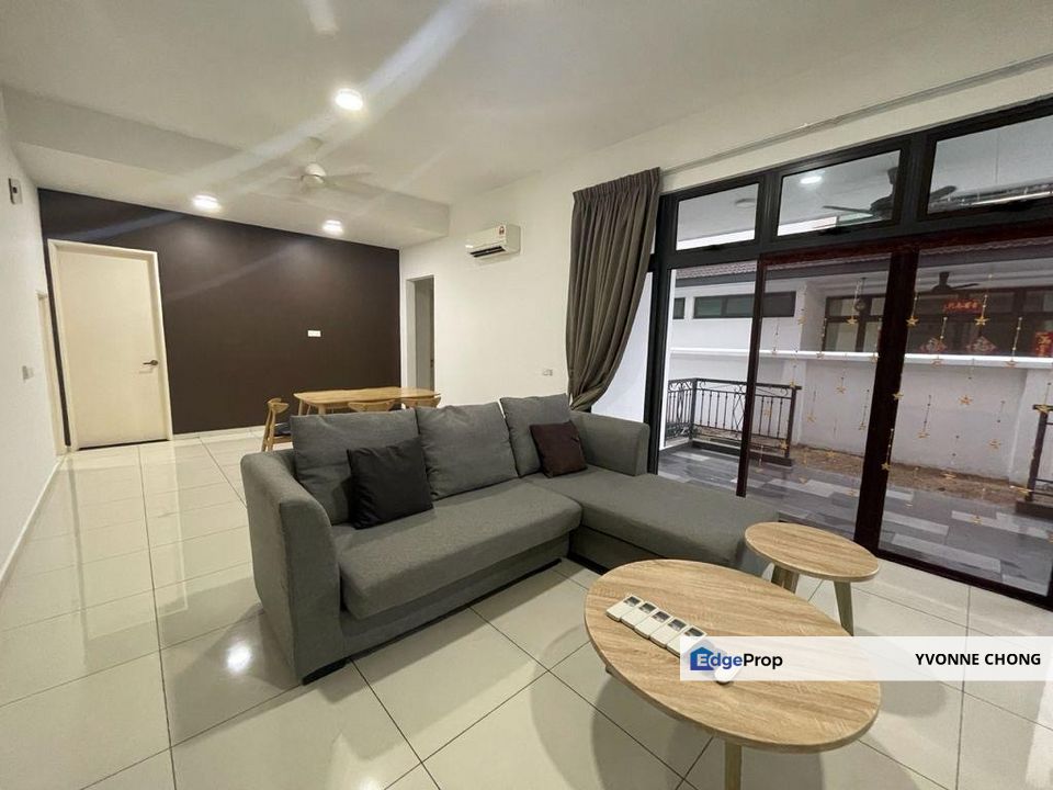 Fully furnished 2 storey cluster house for rent @ Eco Botanic Featherstone, Johor, 